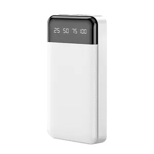 PESTON T5 High Capacity Powerbank 20000mAh For Phone Double Usb Outdoor Camping Power Bank Portable Charger
