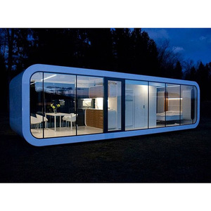 Maison modulaire préfabriquée en conteneur Apple Cabin, panneau sandwich, design moderne et luxueux pour hôtel, école, centre commercial, utilisation rapide - Product Image 6