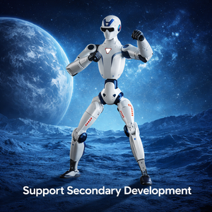 Robot Ágil Pequeño R1 de 1.2 Metros de Altura para Bailar, Robot Humanoide Ligero con Articulaciones Flexibles, Compatible con Desarrollo Secundario y Aplicaciones - Product Image 1