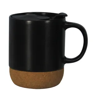 काग नीचे Cug ढक्कन के साथ सिरेमिक कॉफी मग लोगो मग कप आपूर्तिकर्ता कस्टम चीनी मिट्टी के बरतन कप थोक चाय के कप अनुकूलन