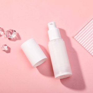 Rỗng Vòng 30Ml 50Ml Frosted Chân Không Không Có Không Khí Phun Chai Lotion Chai Với Nhựa Không Có Không Khí Lotion Bơm Chai - Product Image 1