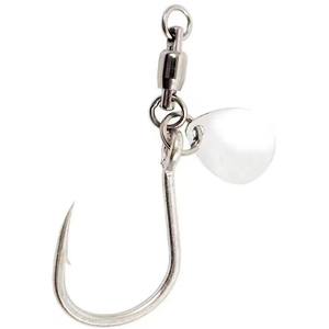 ตะขอเบ็ดตก<span class=keywords><strong>ปลา</strong></span>เหล็กคาร์บอนสูง ขนาด 1/0 2/0 3/0 5/0 แบบเดี่ยว สำหรับ<span class=keywords><strong>ปลา</strong></span>แมคเคอเรลสเปน <span class=keywords><strong>ปลา</strong></span>บาส พร้อมตัวหมุนแบบมีลูกปืนและช้อน - Product Image 5