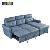 Ensemble de canapés design moderne pour meubles de salon chaise en L canapé-lit en plastique logo personnalisé OEM ODM Service Divano CIFF-07