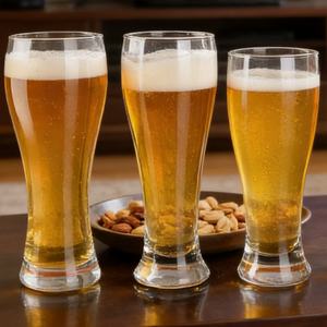 Vaso de Cerveza Artesanal de Trigo Transparente de 285 ml (10 oz), Estilo <span class=keywords><strong>Erdinger</strong></span> 1664, para Agua o Bebidas, Ideal para Regalo, Hogar, Bar o Fiestas - Product Image 4