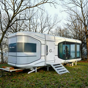 Concepto de Diseño Tecnológico Futuro: Casa Contenedor Moderna de 40 Pies con Generación de Energía Solar, Apartamento Ecológico - Product Image 3