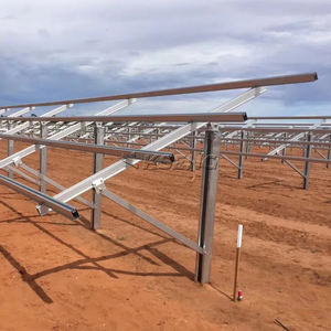 Structure de support de montage au sol PV solaire galvanisé à chaud Offre Spéciale facile à installer systèmes de rayonnage solaire à <span class=keywords><strong>poteau</strong></span> - Product Image 3