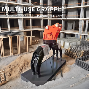 Новый экскаватор/трактор/кран гидравлический грейфер для строительства и фермы камень и бревенчатый грейфер с двигателем и двигателем - Product Image 3