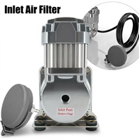 Mini compresseur d'air silencieux sans huile 1/4 NPT pour machines agricoles à filtration pneumatique