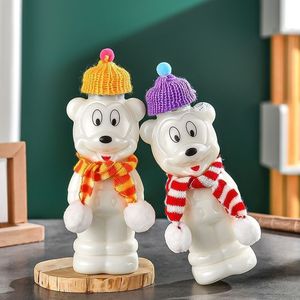 Bottiglia in PET da 350ml 500ml a Forma di Animale Insolita per Succhi Bevande Tè al Latte - Product Image 3