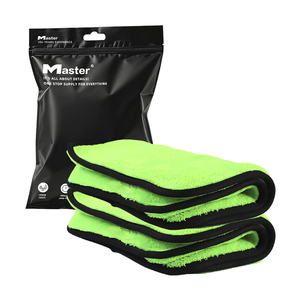 Serviette de séchage en microfibre grande taille pour le lavage des coques de camions, de fourgons et de bateaux - Product Image 1