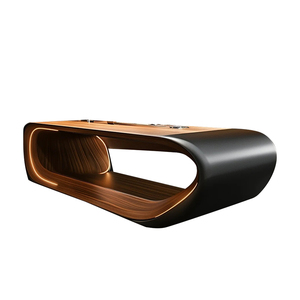 New Chinese-Style Wood Modern <strong>Simple</strong> Executive Office <strong>Desk</strong> with Drawer High-End Luxury Boss Table - Product Image 5