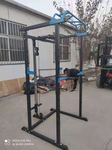Giàn tập đa năng tại nhà, giá đỡ squat thẳng đứng, trạm tập kéo xà đa năng, lồng tập sức mạnh để tập tạ, thiết bị thể dục - Product Image 5