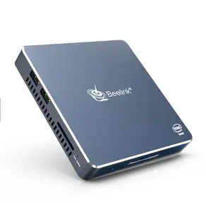 2020 Beelink Gemini м J4125 Мини ПК 8 + 128 Гб Поддержка SATA SSD накопитель 2,4 + 5,8G, Wi-Fi, поддержка 4K мини Beelink