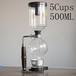 3 tazas 5 tazas Recipiente <span class=keywords><strong>de</strong></span> vidrio respetuoso con la salud <span class=keywords><strong>Sifón</strong></span> <span class=keywords><strong>Cafetera</strong></span> Estilo japonés <span class=keywords><strong>Sifón</strong></span> <span class=keywords><strong>de</strong></span> café - Product Image 2