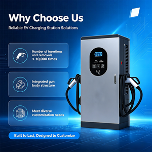 Station de recharge commerciale à puissance réglable CCS1 CCS2 DC 60kW 120kW pour utilisation sur les autoroutes et dans les stations-service - Product Image 2