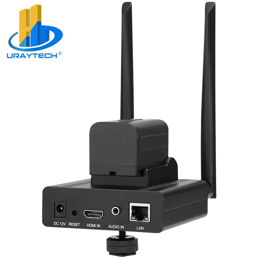 URay MPEG-4 AVC/H.265 WLAN HDMI Video Encoder HDMI Sender Live Broadcast SRT Encoder Wireless H264 IPTV Encoder