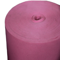 Feutre non tissé coloré personnalisable en polyester 100 %, feutre aiguilleté non tissé