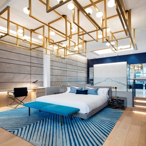 Friendly Hand Tufted High Pile Soft Modern <strong>Rugs</strong> Elegant Carpet Hotel <strong>Bedroom</strong> and Lobby Living Room Nordic <strong>Rugs</strong> - Product Image 2
