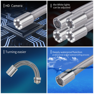Caméra d'égout 17MM tête de caméra 4.3 pouces moniteur 20M câble système de caméra d'inspection de tuyau d'égout utilisé pour l'inspection de pipeline - Product Image 5