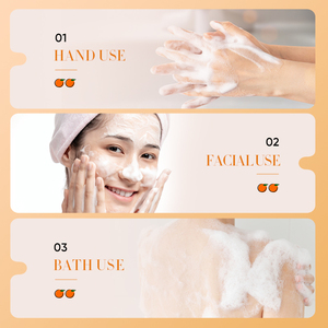 สบู่ซีดีโอเออร์ 100 มล. ทำความสะอาดผิวกาย ขาวกระจ่างใส ลดรอยดำ ฝ้า กระ จุดด่างดำ ด้วยวิตามินซีจากส้ม - Product Image 4