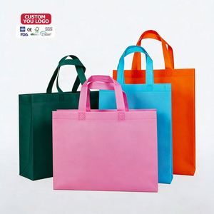 Eco-Friendly <b>Reusable</b> Non-Woven Tote <b>Bag</b> PP Matte Laminated Grocery Shopping <b>Bags</b> - Product Image 2