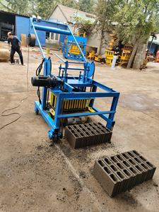 Mesin Pembuat Bata Telur Semen Kaidong QTM4-40 Mesin Pembuat Blok Semen Mesin Pencetak Bata - Product Image 2