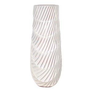 Vaso in ceramica con design a spirale testurizzato per soggiorno, decorazione per la casa, accessorio da tavolo - Product Image 2