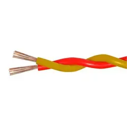 Kabel hersteller Litzen 300V RVS Twisted Pair Flexibles Kabel 2 Adern 0,5 0,75 1 1, 5 2,5mm Elektrische Kupferdrähte