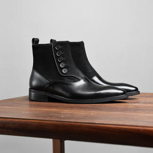 Chaussures Oxford en cuir véritable de haute qualité pour hommes, style britannique, respirantes, à lacets, bout fermé, tendance, pour affaires et occasions formelles - Product Image 2