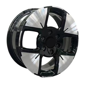 Ruedas de 17 Pulgadas, Color Negro Brillante, Forjadas, 6*139.7, para Todoterreno, Aptas para Automóviles - Product Image 2