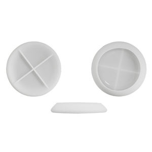 3D elaborato cuore tazza di <span class=keywords><strong>caffè</strong></span> e vassoio a forma di stampo in Silicone per resina di cemento fai da te bacinella succulenta vaso di candela vaso Bonsai - Product Image 3