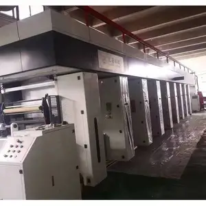 Used Bopp Pvc Pe Opp Cpp Aluminum Foil Plastic Bag Rotogravure Printing Machine For Flexible Package