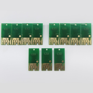 11 couleurs T6361-T6369 T636A T636B cartouche puce Compatible pour <span class=keywords><strong>Epson</strong></span> 7700 9700 7890 9890 <span class=keywords><strong>7900</strong></span> WT7900 9900 - Product Image 1