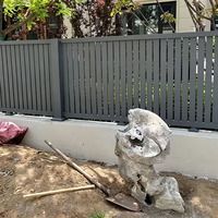 Fabricant de panneaux de clôture en aluminium sur mesure de haute qualité GS pour écran d'intimité