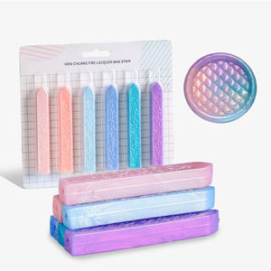 Barras de cera para sellar Aurora, iridiscentes, polarizadas, con patrón de espada, sin núcleo, para manualidades. - Product Image 4