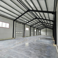 Edificio de Almacenamiento Prefabricado de Estructura de Acero Ligero Moderno para Taller Industrial, Escuela, Apartamento, Centro Comercial y Almacenamiento al Aire Libre