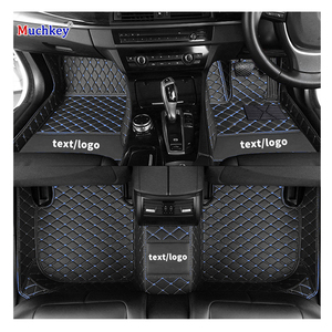 Alfombrillas especiales para coche Muchkey, alfombrillas antideslizantes de cuero 5D para <span class=keywords><strong>Subaru</strong></span> Crosstrek Forester <span class=keywords><strong>Impreza</strong></span> Legacy Outback WRX - Product Image 1