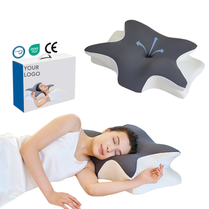 YUE RISE Prix de gros et faible MOQ Oreiller orthopédique respirant à mémoire de forme haute densité pour dormeurs latéraux - Product Image 1
