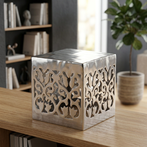 Tabouret de bar traditionnel en aluminium pour salon - Mobilier commercial durable - Product Image 3