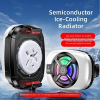 Refroidisseur de téléphone magnétique à semi-conducteurs TL16 15W avec affichage numérique de la température, en ABS, marque OEM, radiateur de téléphone portable pour gaming, effet glace