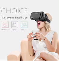 SHINECON G10 VR casque 3D IMAX théâtre lunettes casque de réalité virtuelle pour Smartphones 4.7-7 "avec expérience immersive HD