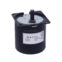 220V 40W 2.5-110RPM 50Hz 70KTYZ Micro Moteur À Engrenages Moteur À Aimant Permanent AC Moteur Synchrone pour Machine CNC