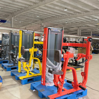 Máquina de remo sentado con carga de pin para gimnasio comercial, entrenamiento de espalda, para centro de fitness