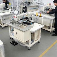 Münzfach-Einsetzmaschine TOPSEW TS-299-BD mit Vollservoantrieb und Hoher Geschwindigkeit für Jeans-Nähmaschinen