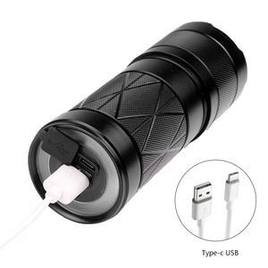 ยุนมัยไฟฉายยุทธวิธี XHP90 LED แบบชาร์จไฟได้ปรับโฟกัสได้กลางแจ้งแสงความเข้มสูง - Product Image 2