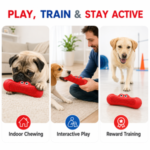 Jouets à mâcher en caoutchouc imperméables et écologiques pour chiens, résistants, à mâcher, pour nettoyer les dents, en forme de monstre à bouche large, pour mâcheurs agressifs, vente en gros - Product Image 5