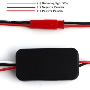 Kit de phares LED Angel Eye pour automobile avec ballast, 80mm 95mm, 6 couleurs au choix - Product Image 4