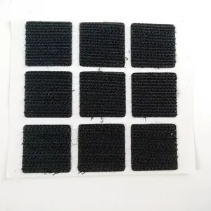 Good Quality Custom Shape Clear Hook And Loop Dots Squares