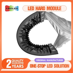 จอ P3 <span class=keywords><strong>LED</strong></span> แบบยืดหยุ่นพร้อมพื้นผิวโค้งสองชั้นรูปทรงริบบิ้นสำหรับห้องแสดงนิทรรศการและพิพิธภัณฑ์วิทยาศาสตร์ - Product Image 2