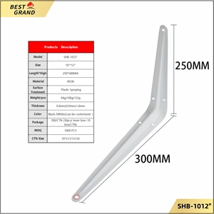 Soporte de Pared para Estante Flotante, Soporte <span class=keywords><strong>Triangular</strong></span> de Madera Contrachapada para Esquinas - Product Image 5